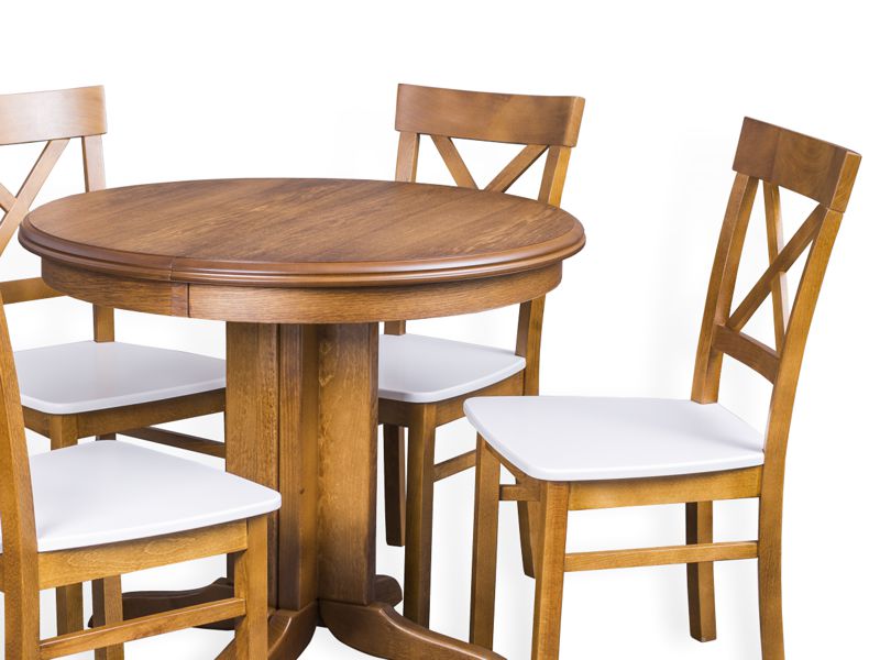 Okrągły stół rozkładany – praktyczna elegancja